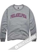 Philadelphia Rally Crew Sweatshirt - Grey