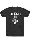 Desi Sills Black K-State Wildcats Rally NIL Sport Icon T Shirt