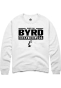 Ramiyah Byrd Rally Mens White Cincinnati Bearcats NIL Stacked Box Crew Sweatshirt