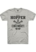 Brinley Hopper Ash Cincinnati Bearcats Rally NIL Sport Icon T Shirt