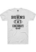 Kamari Burns White Cincinnati Bearcats Rally NIL Sport Icon T Shirt