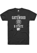 Michayla Gatewood Black K-State Wildcats Rally NIL Sport Icon T Shirt