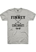 Jackson Finney Ash Cincinnati Bearcats Rally NIL Sport Icon T Shirt