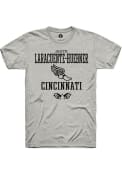 Juliette Laracuente-Huebner Ash Cincinnati Bearcats Rally NIL Sport Icon T Shirt