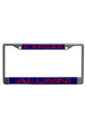 Kansas Jayhawks Alumni Chrome License Frame