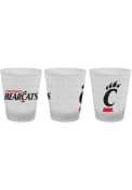 Red Cincinnati Bearcats 1.5 oz Fight Song Shot Glass