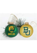 Baylor Bears Two Pack Ball Ornament