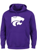 K-State Wildcats Purple K-State Wildcats Primary Logo Big and Tall Hooded Sweatshirt