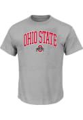 Ohio State Buckeyes Arch Mascot T-Shirt - Grey