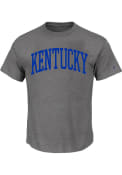 Kentucky Wildcats Arch Name T-Shirt - Charcoal