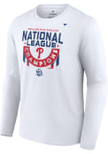 Philadelphia Phillies 2022 NLCS Champion LR Long Sleeve T-Shirt - White