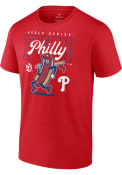 Philadelphia Phillies 2022 World Series Hometown T-Shirt - Red