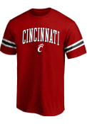 Cincinnati Bearcats Red Arm Piece Knit T-Shirt