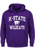 K-State Wildcats Purple K-State Wildcats Team Fleece Big and Tall Hooded Sweatshirt