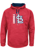 St Louis Cardinals Streak Fleece Hooded Sweatshirt - Red
