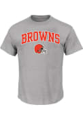 Cleveland Browns Arched Wordmark T-Shirt - Grey