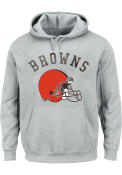 Cleveland Browns Arched Wordmark Hooded Sweatshirt - Grey