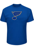 St Louis Blues Logo T-Shirt - Blue