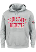 Ohio State Buckeyes Arch Hooded Sweatshirt - Grey