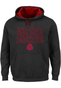 Ohio State Buckeyes Pop Up Hooded Sweatshirt - Black