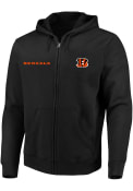 Cincinnati Bengals Team Zip Sweatshirt - Black