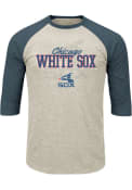 Chicago White Sox Raglan T-Shirt - Oatmeal