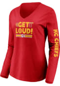 Kansas City Chiefs Womens Hometown T-Shirt - Red