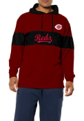 Cincinnati Reds Pullover Hood Hooded Sweatshirt - Red