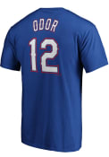 Rougned Odor Texas Rangers Profile Name # Player Tee - Blue
