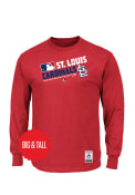 St Louis Cardinals Red Team Choice Long Sleeve T-Shirt