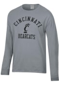 ComfortWash Mens Charcoal Cincinnati Bearcats Garment Dyed T Shirt