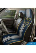 West Virginia Mountaineers Universal Bucket Car Seat Cover - Blue