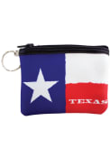 Texas Womens State Flag Coin Purse - Blue
