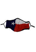 Texas Flag Fan Mask - Blue