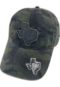 Texas 1836 Large State Shape Adjustable Hat - Green