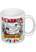 Iowa State Map Mug