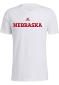 Nebraska Cornhuskers Adidas Amplifier T Shirt - White