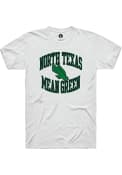 North Texas Mean Green Rally Number One T Shirt - White