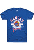 Kansas Jayhawks Rally Baksetball Jerseys T Shirt - Blue