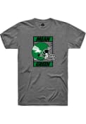 North Texas Mean Green Rally Mean Green Football T Shirt - Grey