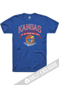Kansas Jayhawks Rally All Time Program Wins T Shirt - Blue