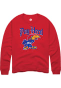 Kansas Jayhawks Rally Pay Heed Fashion Sweatshirt - Red
