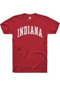 Indiana Hoosiers Rally Arched T Shirt - Red