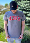 Indiana Hoosiers Rally Arched T Shirt - Grey