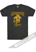 Missouri Tigers Rally Vintage Mascot Fashion T Shirt - Black