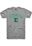 Eastern Michigan Eagles Rally Arch Mascot T Shirt - Grey