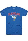 Kansas Jayhawks Rally Dad Pill T Shirt - Blue