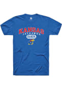 Kansas Jayhawks Rally Grandpa Pill T Shirt - Blue