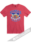 Kansas Jayhawks Rally 2022 Official Fashion T Shirt - Red
