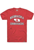 Nebraska Cornhuskers Rally Number One Graphic State Fashion T Shirt - Red